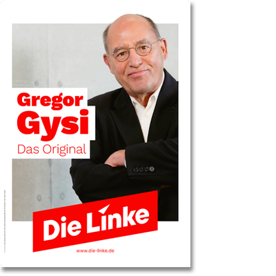 Plakat "Gregor Gysi"