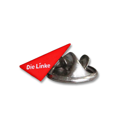 Pin klein "Rotes Dreieck mit Logo"