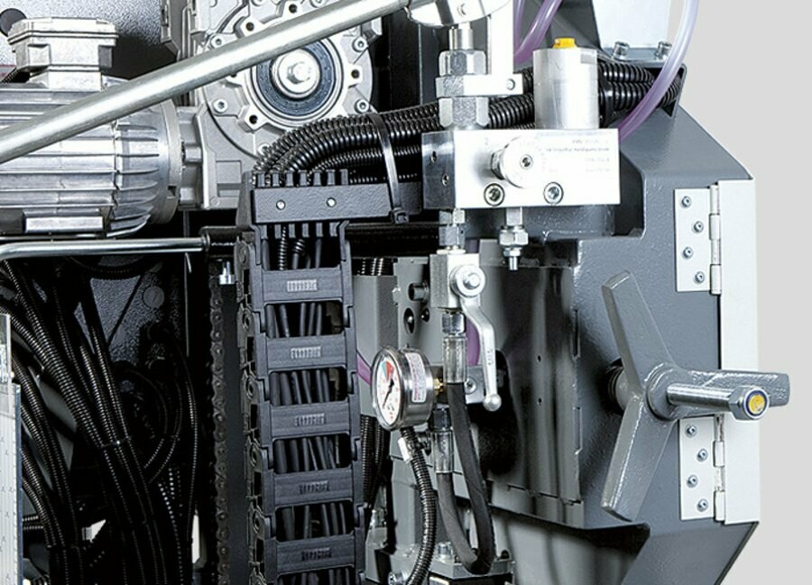 Hydraulische Sägebandspannvorrichtung für Pilous Blockbandsäge CTR 710 S / 710 M  / 710 EV