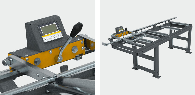 Pilous KOD digitales Messsystem, KO 400 / 3 m für K Rollenbahnen