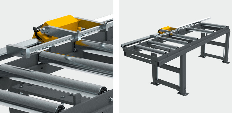 Pilous Zubehör für K Rollenbahnen KO manuelles Messsystem, KO 520 / 4 m