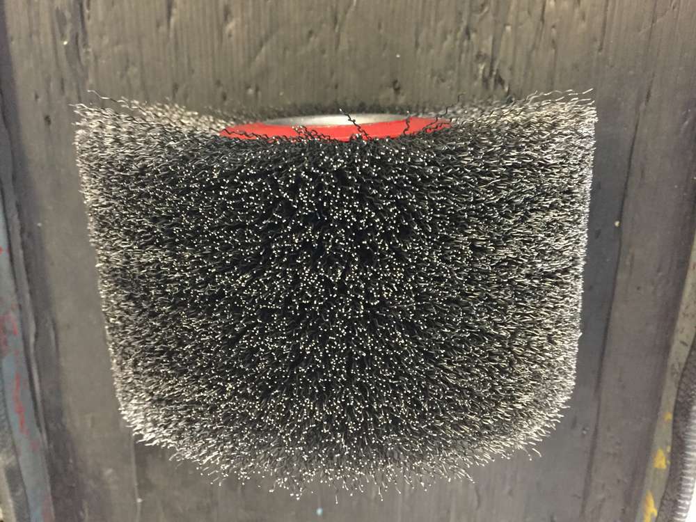 Zubehör Stahlbürste Breite 105 mm für Pilous Entgratmaschinen