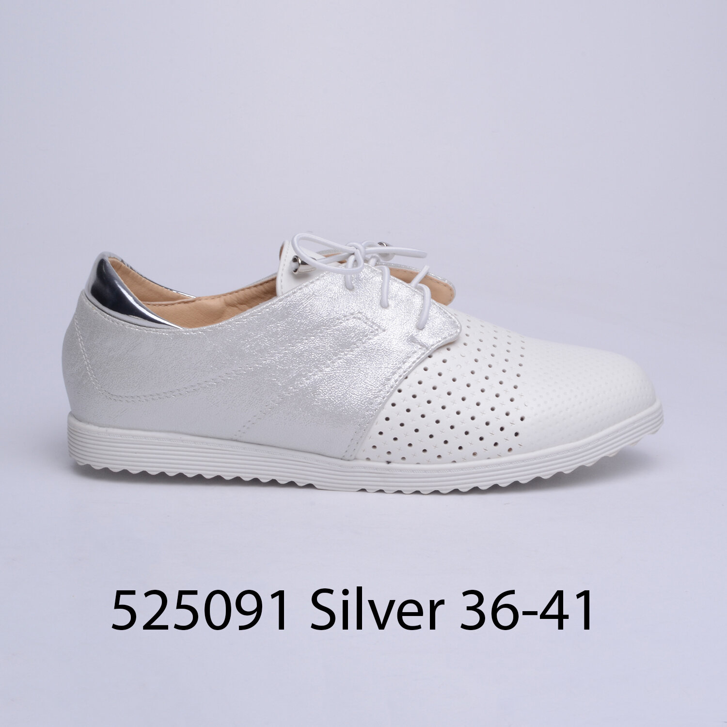 ЧЕВЛИ МОДЕЛ 525091 SILVER 36/41