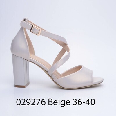 САНДАЛИ  МОДЕЛ 029276 BEIGE 36/40