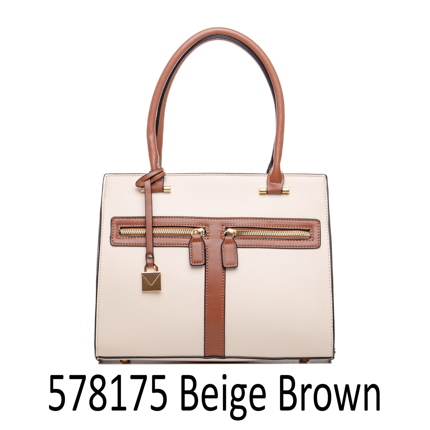 Женска ташна 578175  BEIGE/BROWN