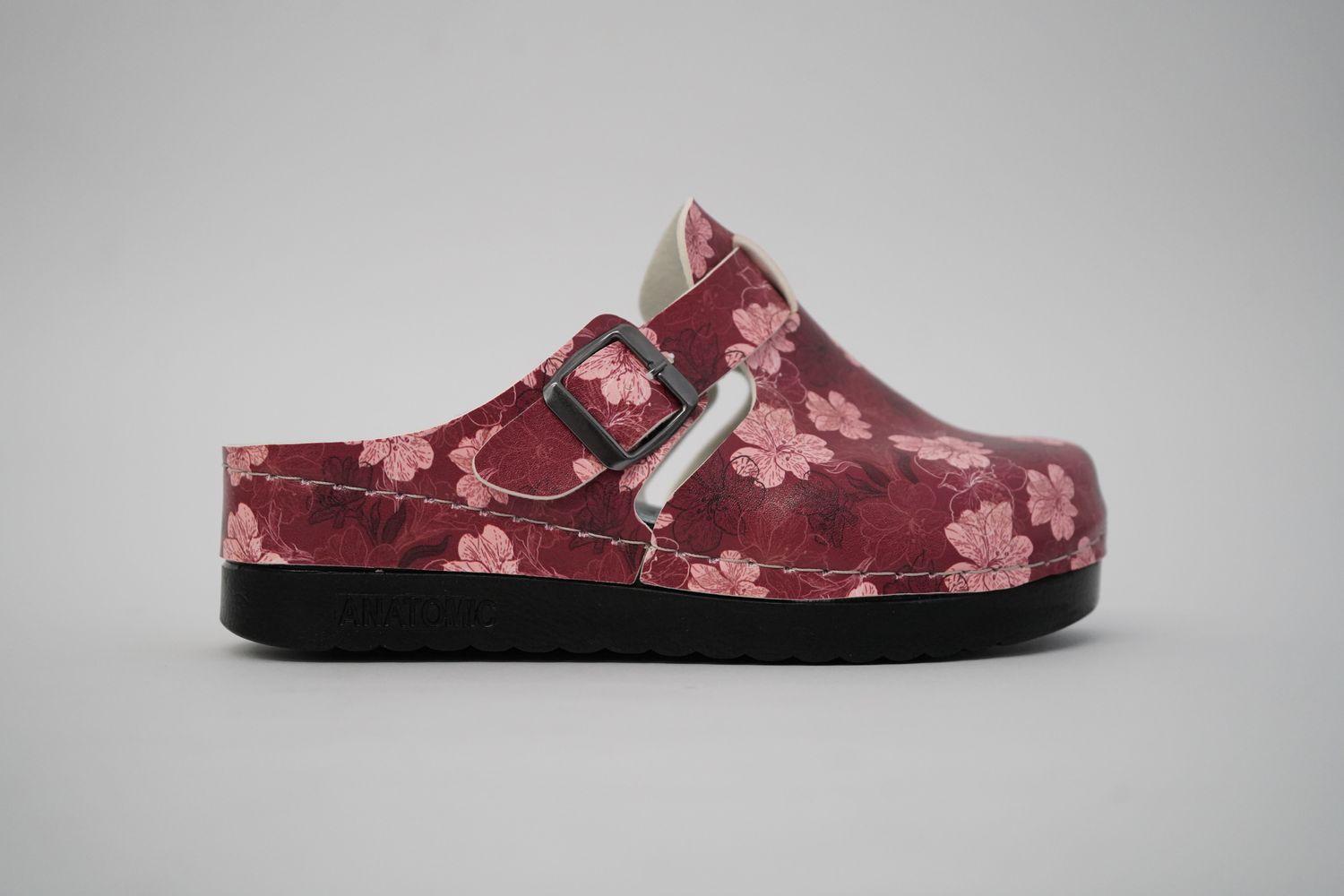 Кломпи 154603 Red/Flowers