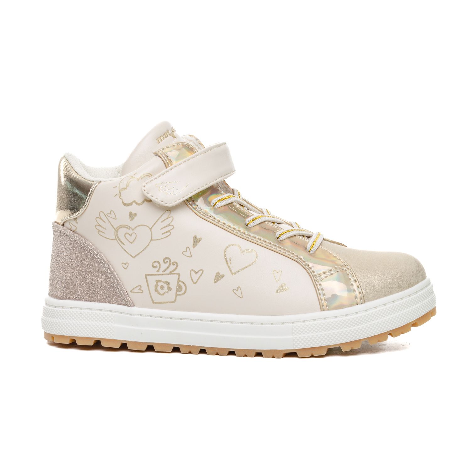 ДЕТСКИ ПАТИКИ 016594 BEIGE/GOLD