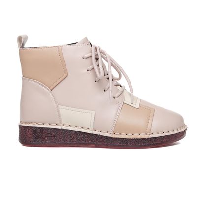 ДАМСКА ЧИЗМА 043231 BEIGE