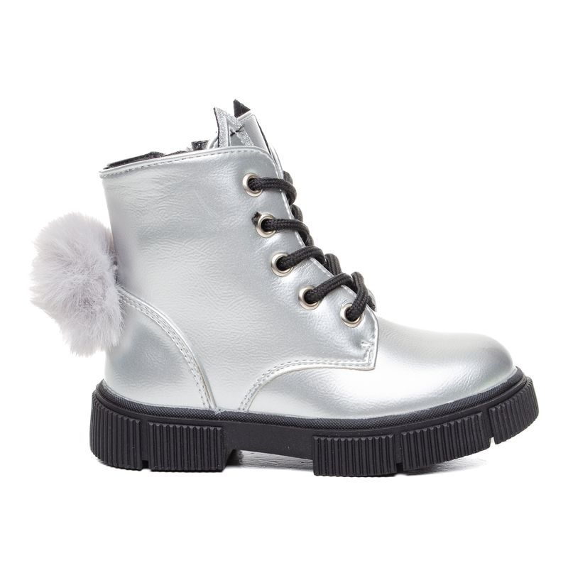 ДЕТСКА ЧИЗМА 592013 SILVER/BLACK