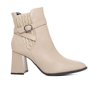 ДАМСКА ЧИЗМА 525345 BEIGE