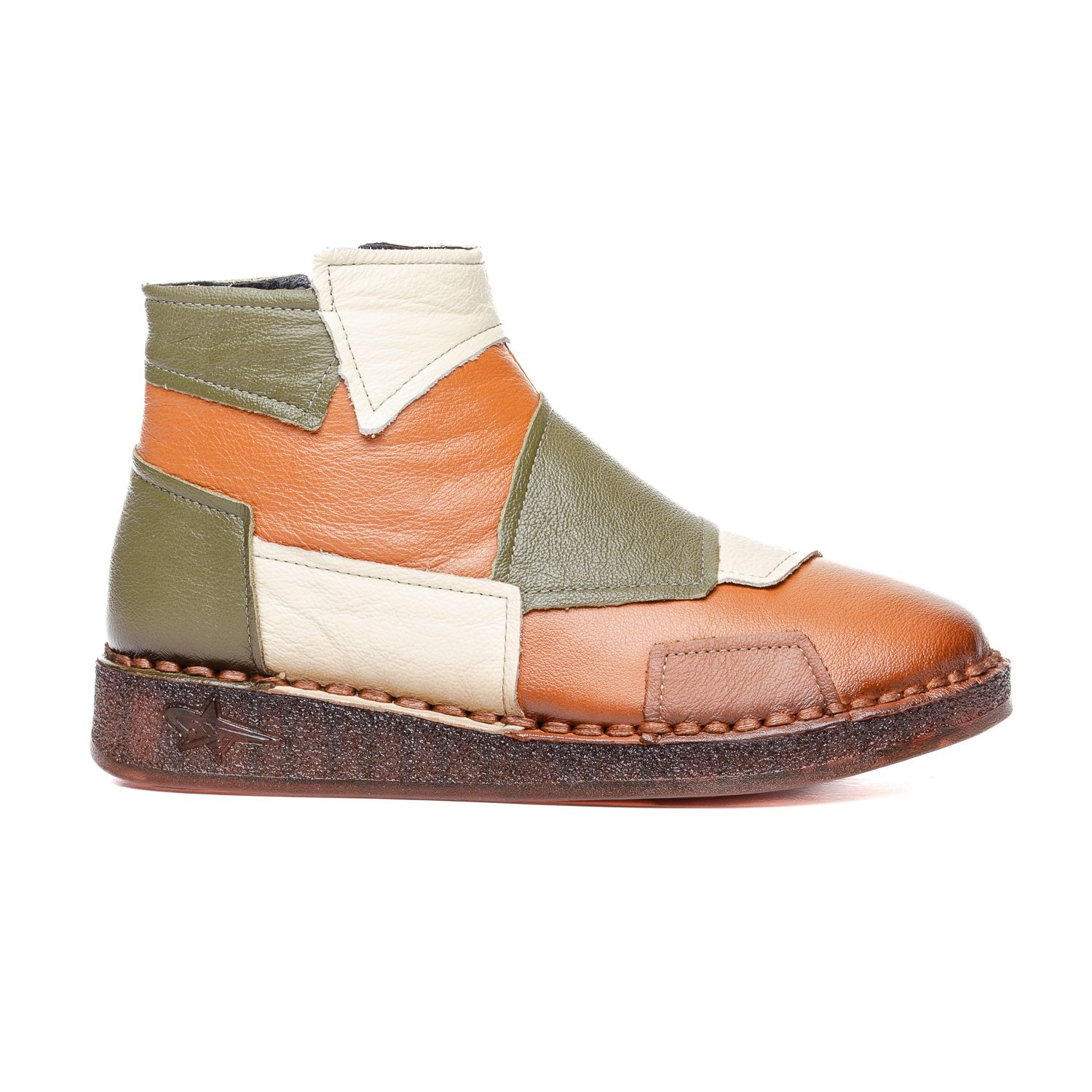 ДАМСКА ЧИЗМА 043234 BROWN