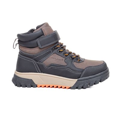 ДЕТСКА ЧИЗМА 026607 BLACK/DK.BROWN