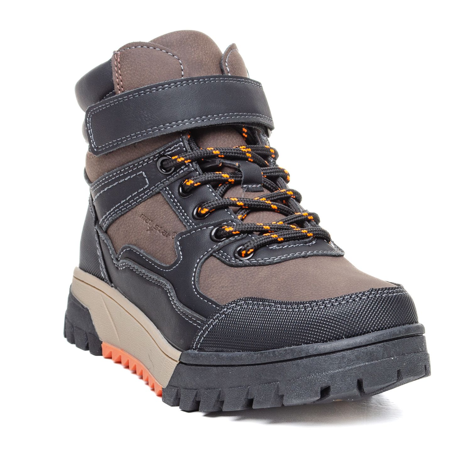 Детска Чизма 026607 Black/Dark Brown