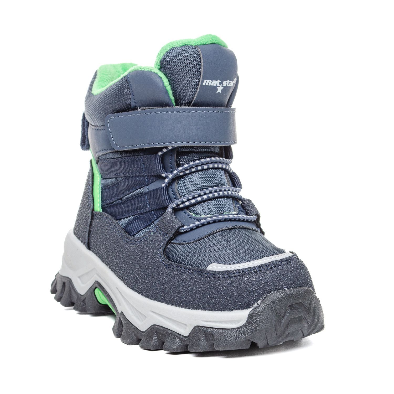 Детска Чизма 026600 Navy/Green