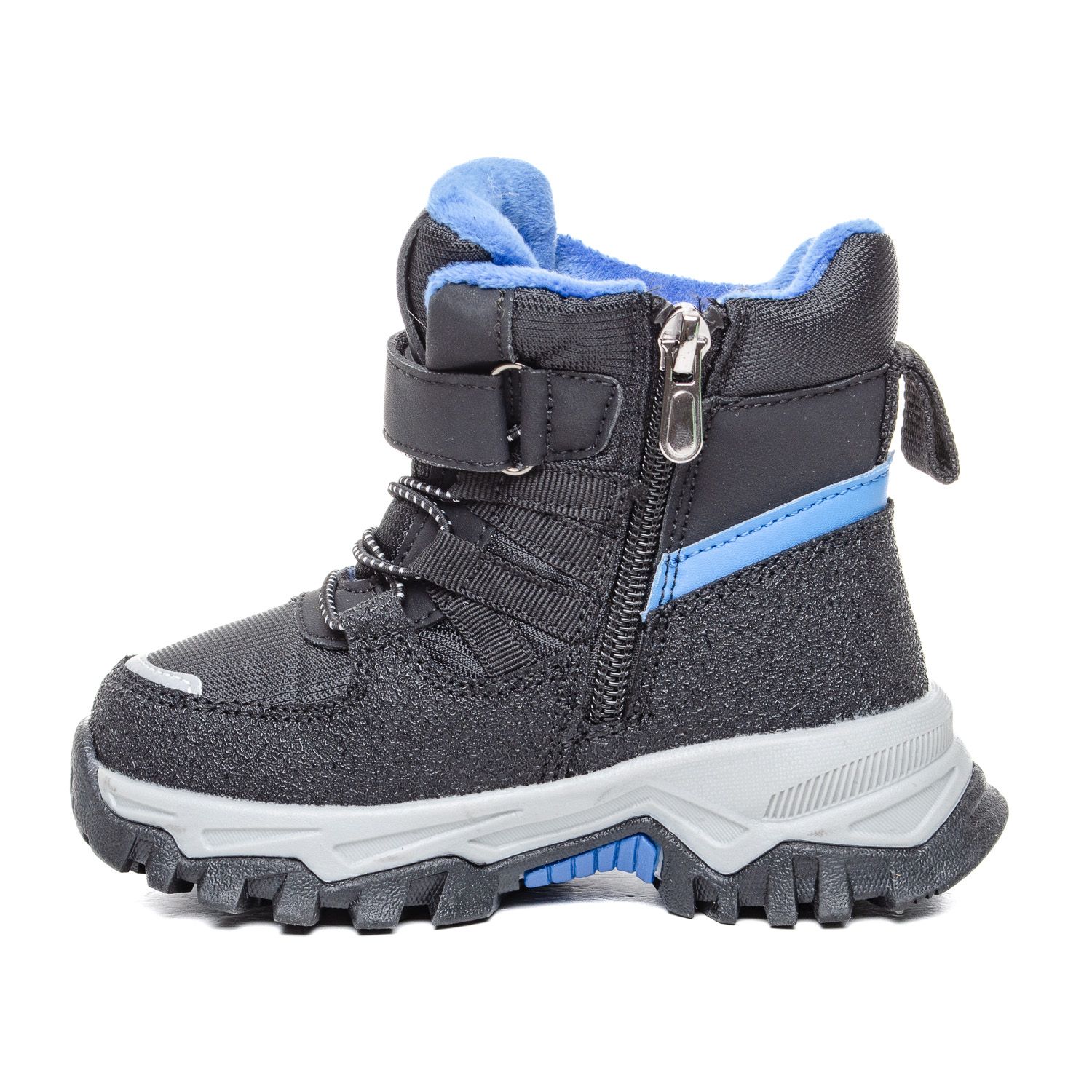 Детска Чизма 026600 Black/Royal Blue