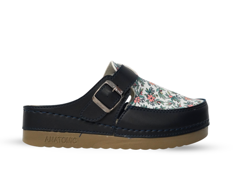 КЛОМПА 154463 PINK/FLOWERS