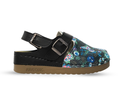 КЛОМПА 154472 BLUE/FLOWERS