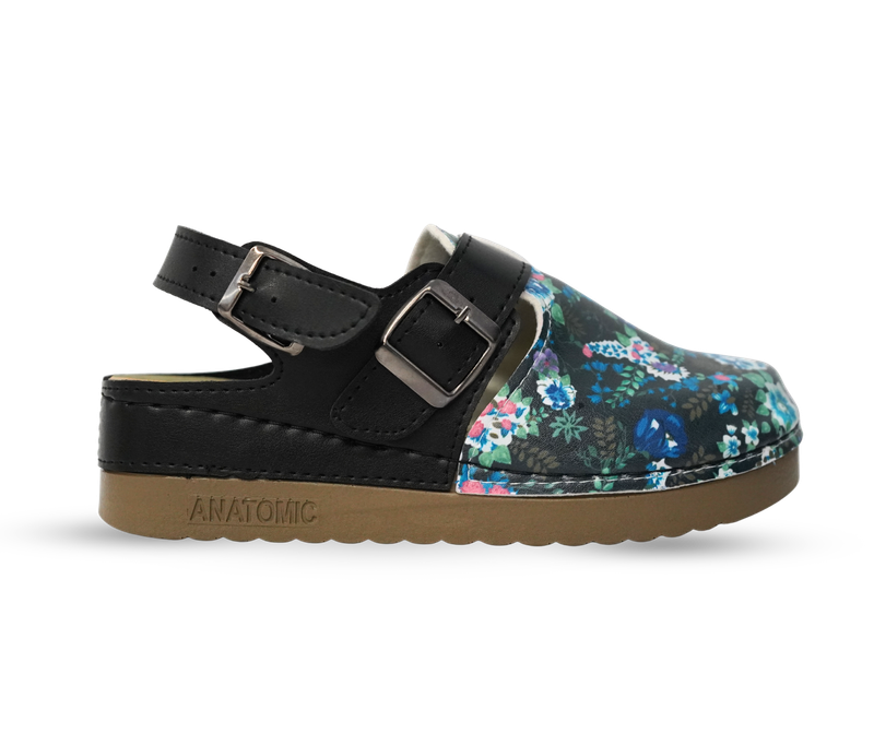 КЛОМПА 154472 BLUE/FLOWERS