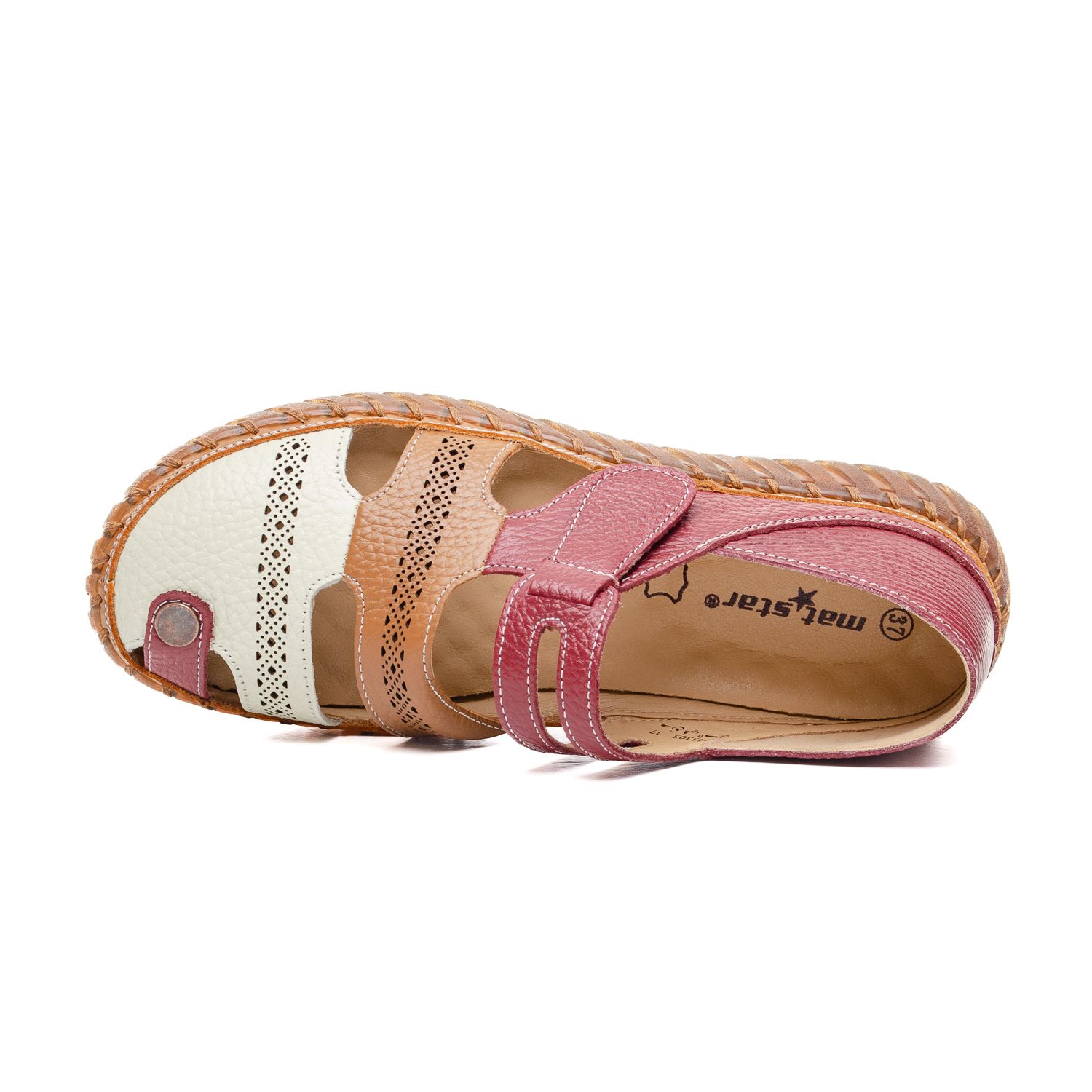 Женска Чевла W043305 Red/Beige/Camel