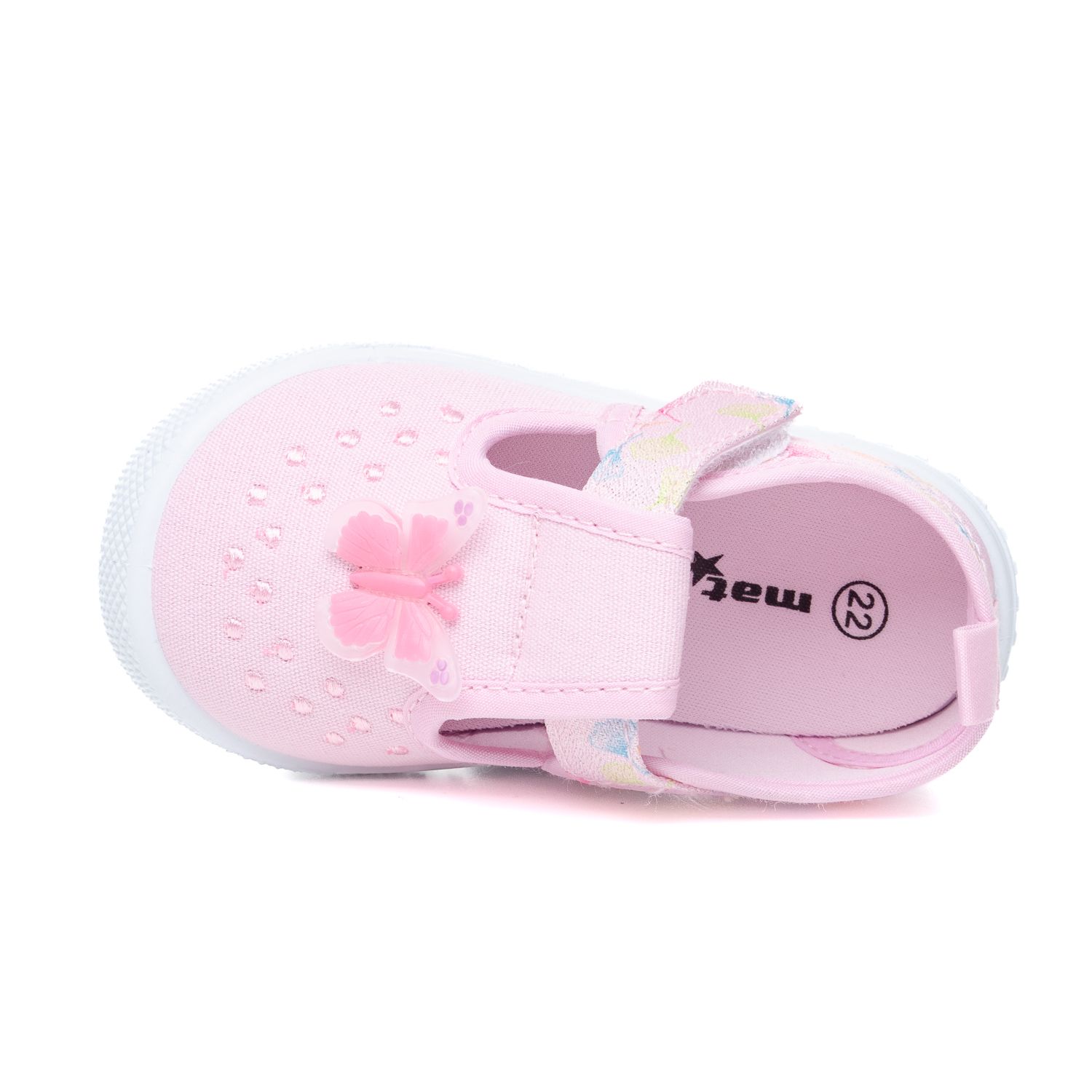 Бебешка Платнена Патика W751141 Pink