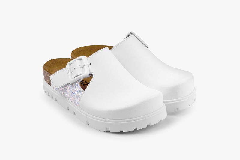Женска Кломпа 6005 White