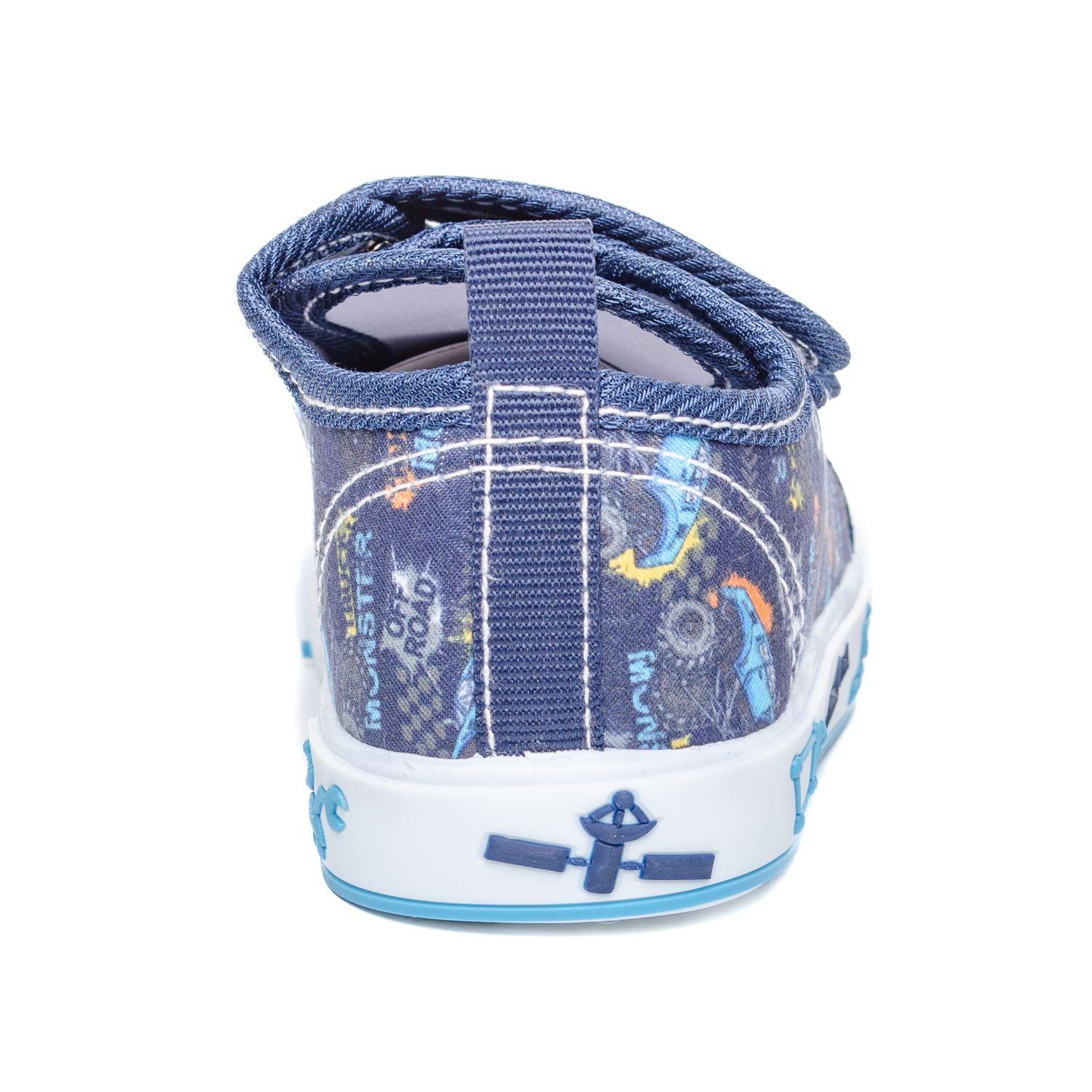 Бебешка Платнена Патика W751158 Navy