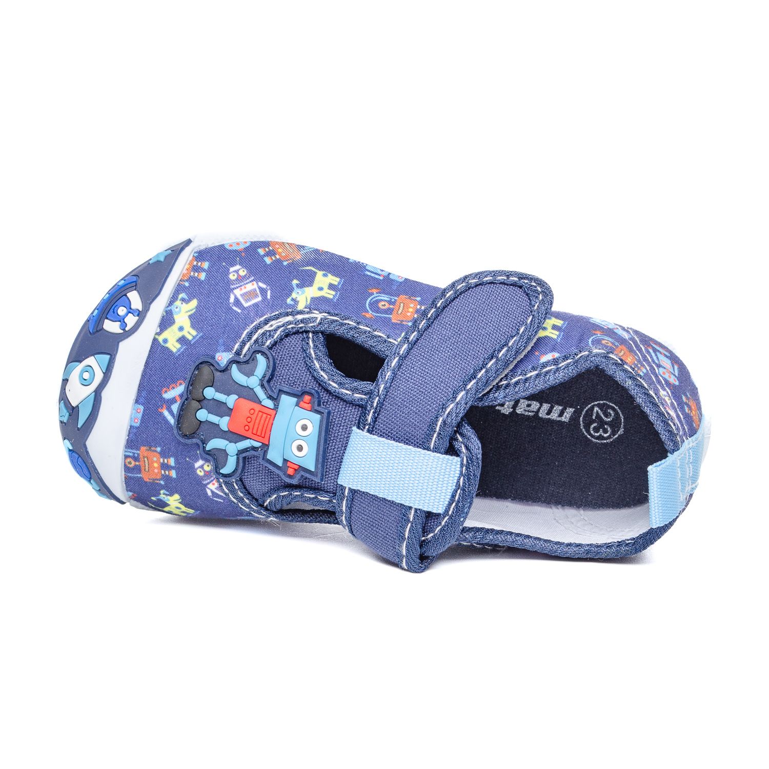 Бебешка Платнена Патика W751157 Navy