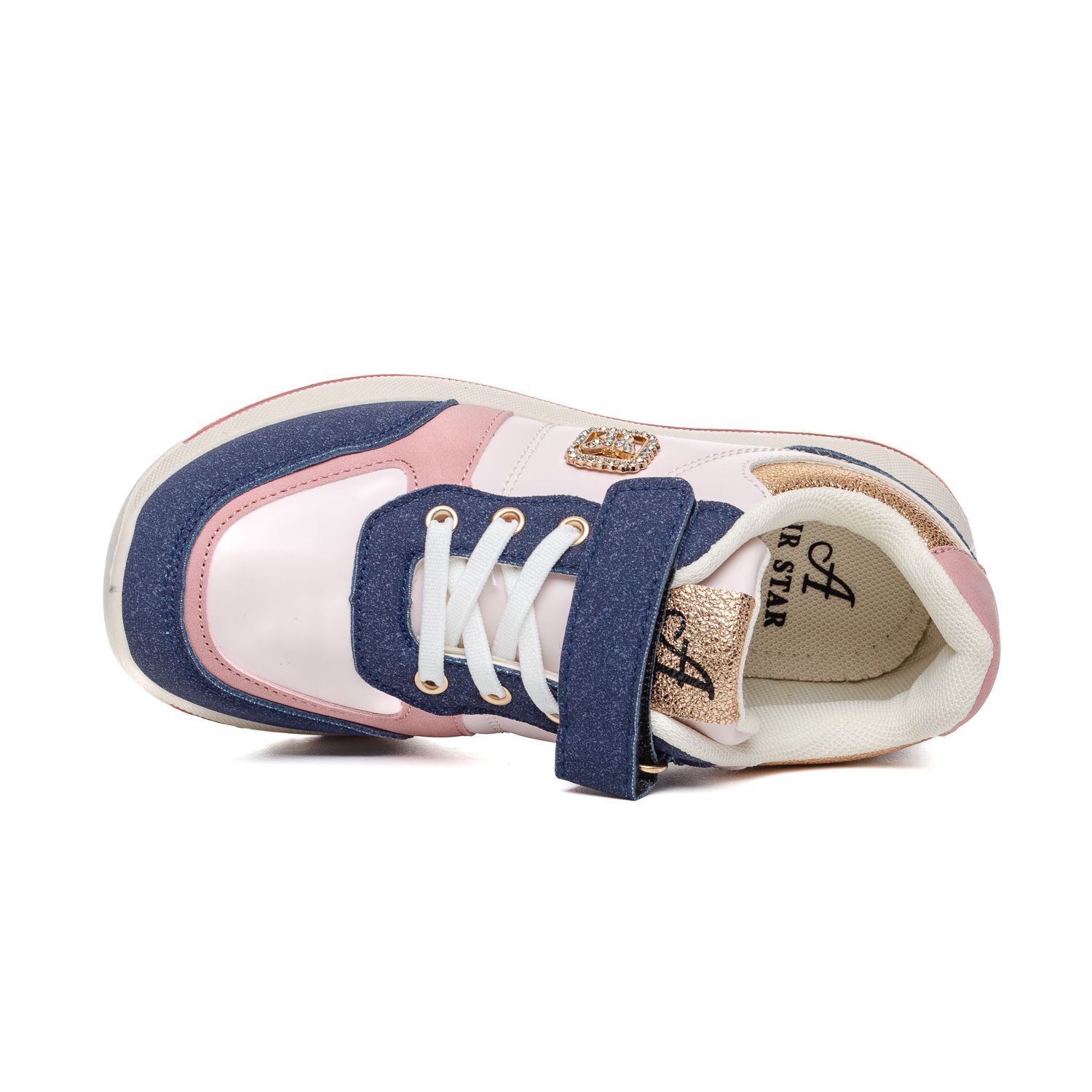 Детска Патика W014401 Navy/Pink