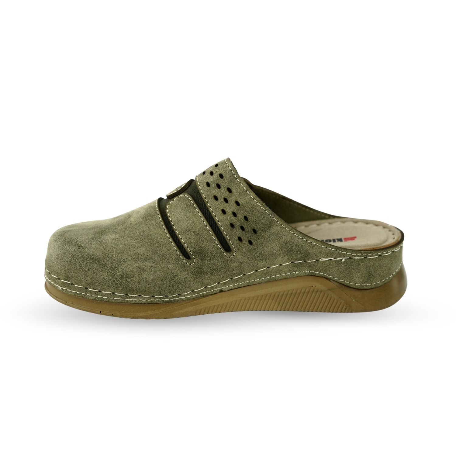 Женска Кломпа 1541374 Khaki