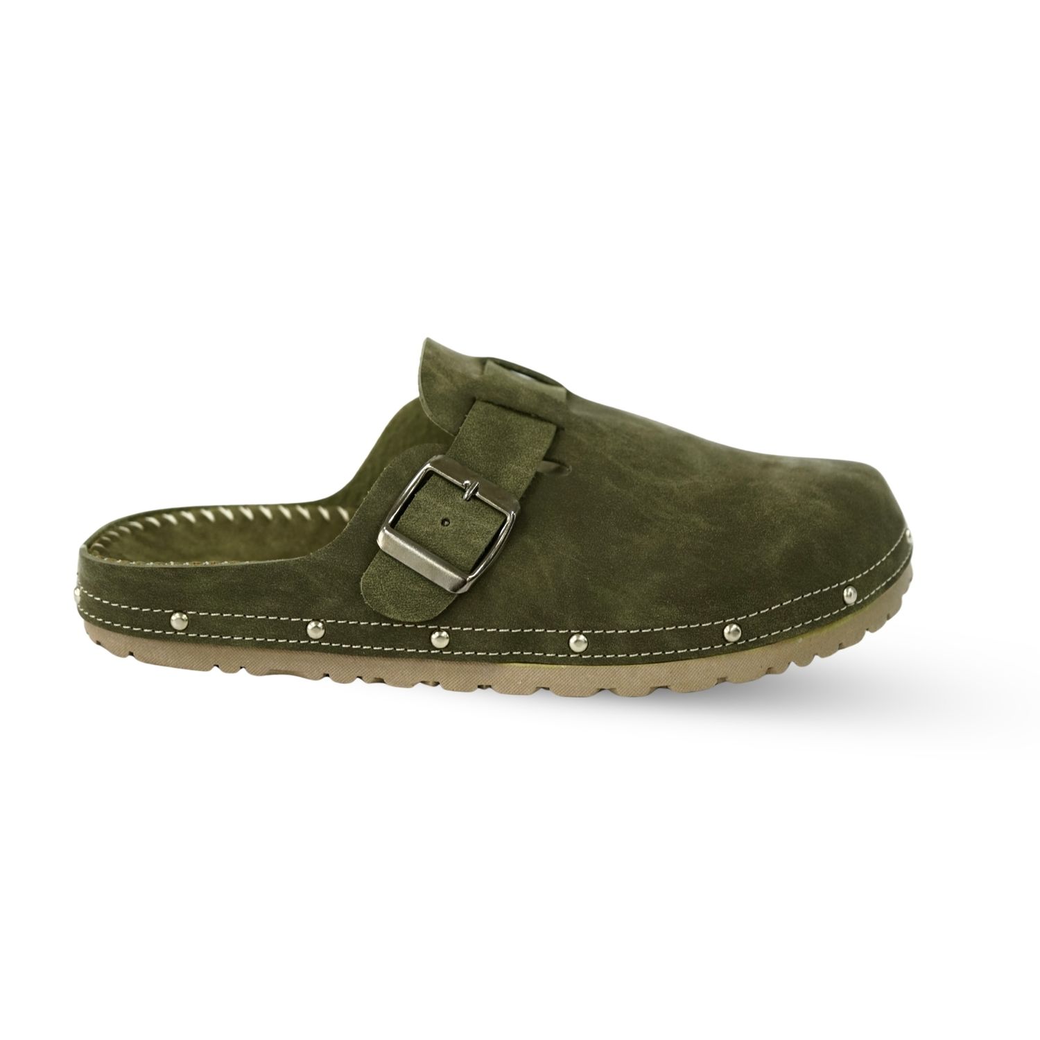 Женска Кломпа 1541592 Khaki