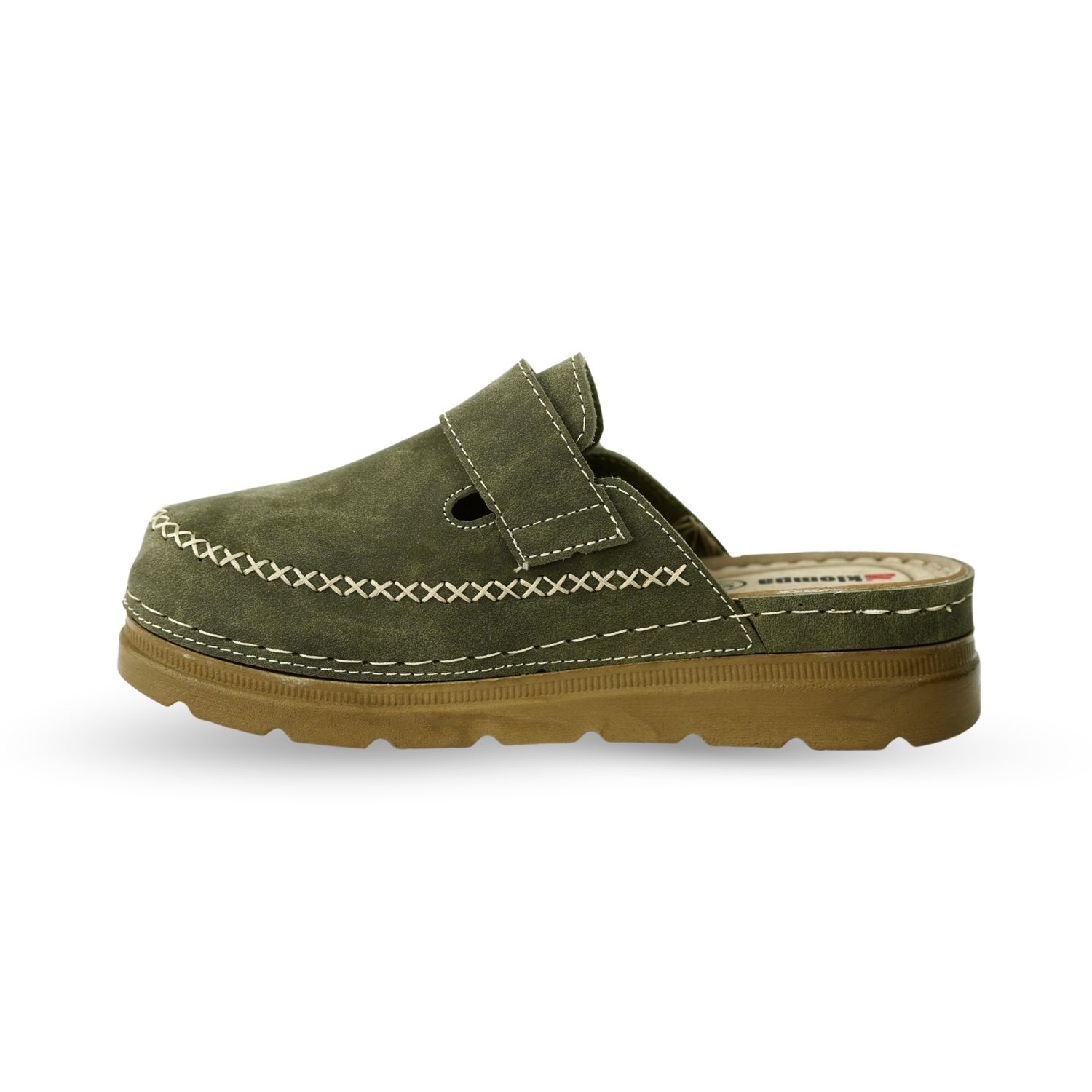 Женска Кломпа 1541591 Khaki