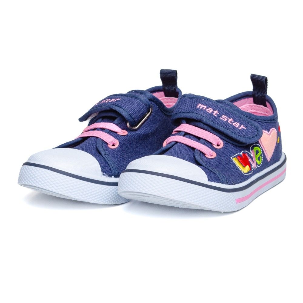 Детска Платнена Патика 012248 Navy