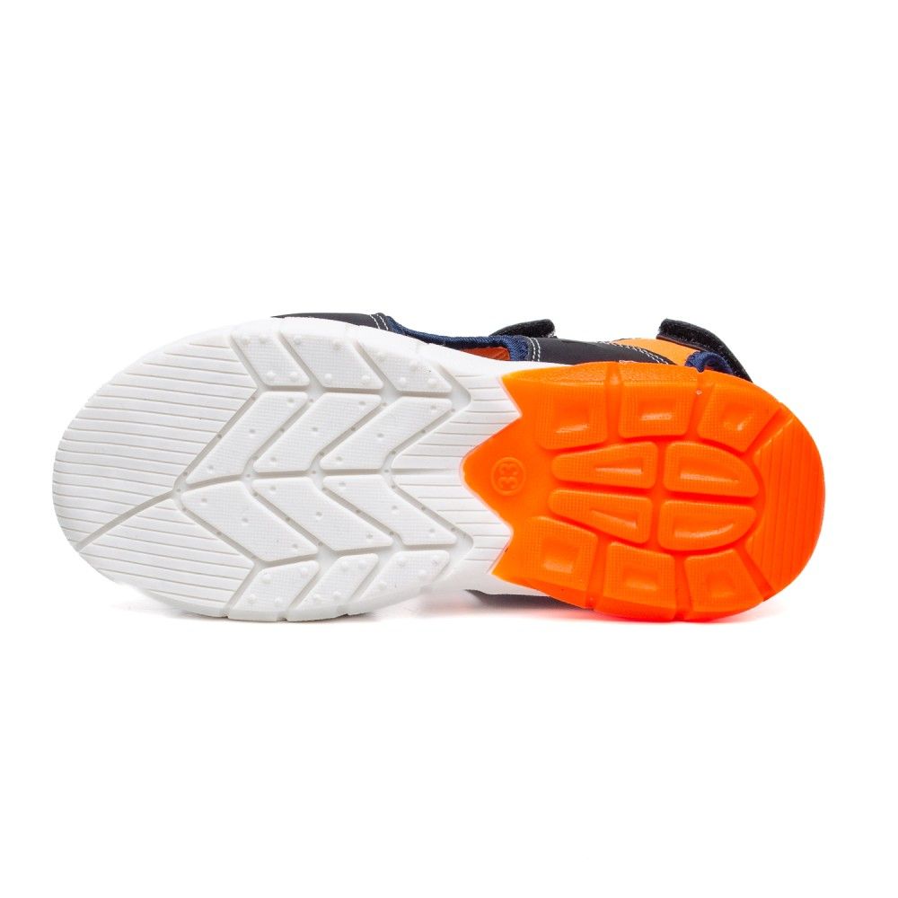 Детска Сандала 018363 Navy/Orange