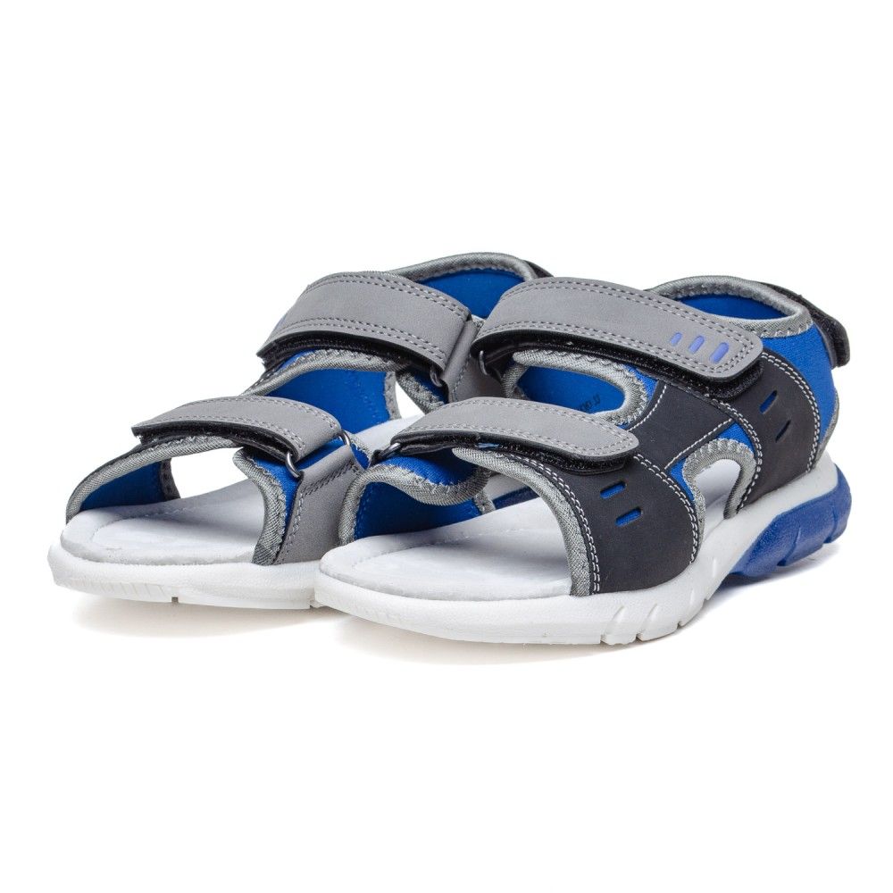 Детска Сандала 018363 Dark Grey/Blue