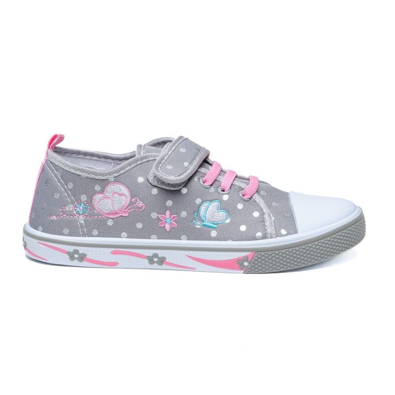 Детска Платнена Патика 751042 Light Grey