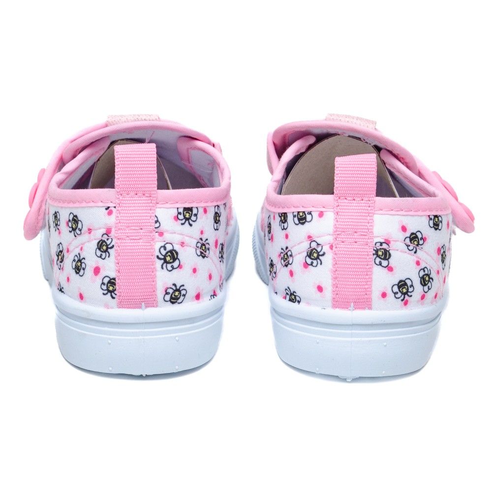 Детска Платнена Патика 751057 White/Pink