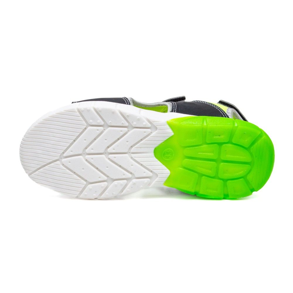 Детска Сандала 018363 Light Grey/Green