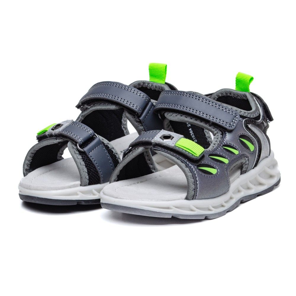 Детска Сандала 018364 Grey/Green