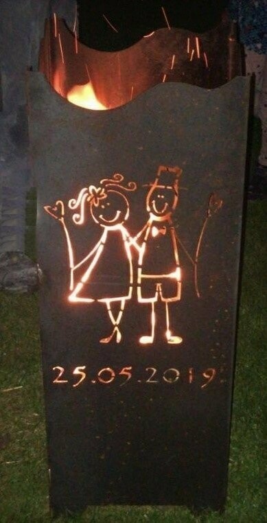 Feuerkorb Hochzeit