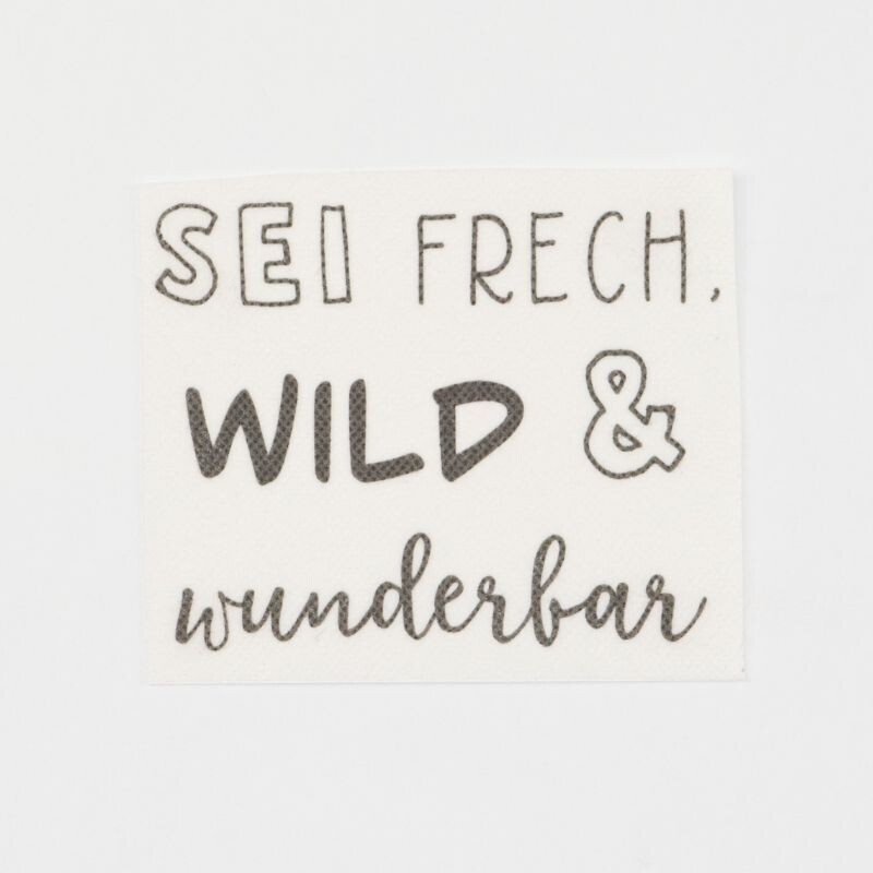 Sticksticker: Sei frech, wild & wunderbar