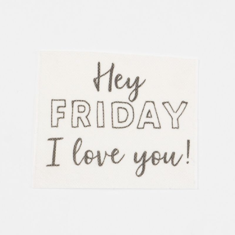 Sticksticker: Hey Friday - I love you!
