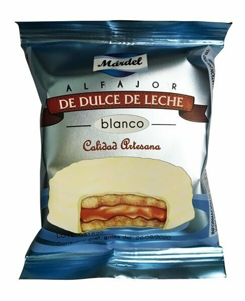 Alfajor Blanco Mardel
