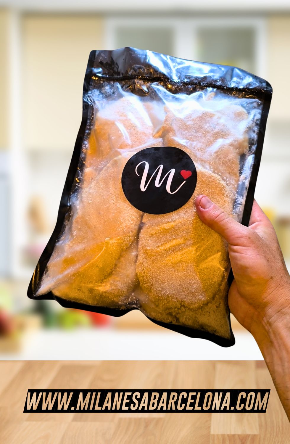 Milanesa Congelada de Berenjena 1 kg
