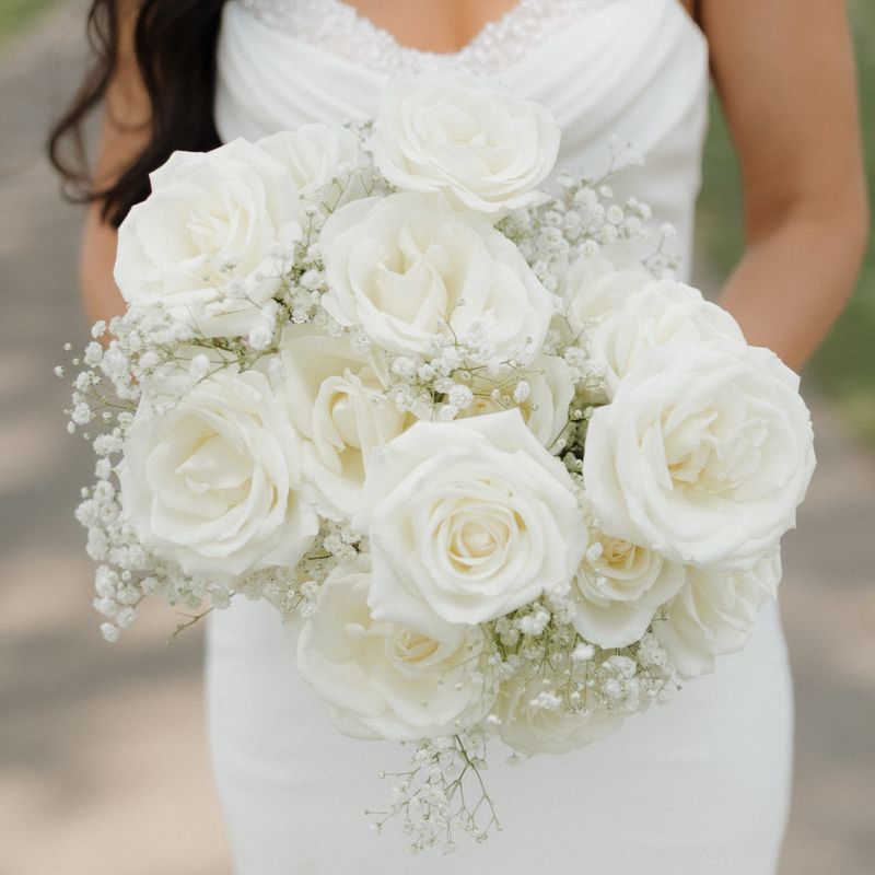 Sleek White Bouquet
