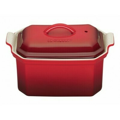 TERRINE A FOIE GRAS AVEC PRESSE CERISE 0.6L LE CREUSET TERRINE A FOIE GRAS AVEC PRESSE CERISE 0.6L LE CREUSET