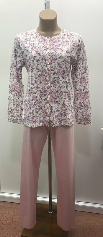 PIJAMA DE SEÑORA CON FLORES