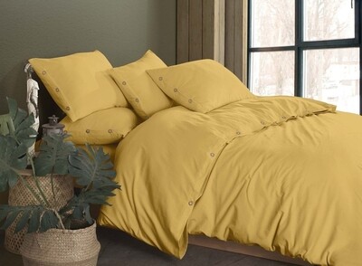 Posteljina Natural Ipekce double yellow