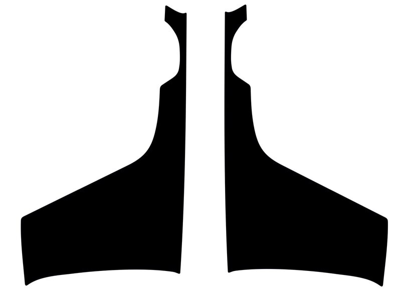 Frontmaske Seite Decal Set