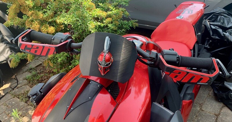 Handguard-Plate Can-Am