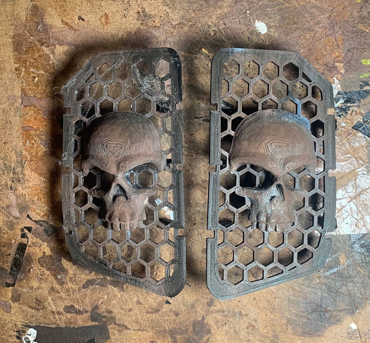 RR-Air-Intake-Grill SKULL